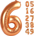Orange 6 Balloon by IWERP