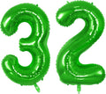 Number 32 Balloons for 32nd Birthday Party Decorations, 0-100 Large No.32 by Joycard