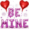 Valentines Day Balloons Decoration, Be Mine and Red Heart Letter Balloons by Jobkoo