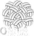 Fovths 12 Pieces Inflatable Volleyball Balloons 18 Inches Volleyballs Foil by Fovths