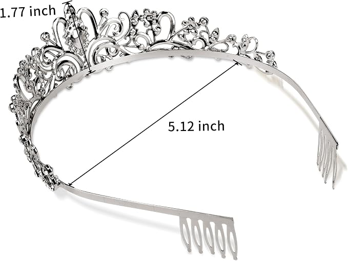 Fesciory Birthday Crown for Women, Adult Fit, Coming of Age Gifts & Halloween - Image 6