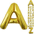 Letter Balloons Gold Party Balloon by United-UnicornsParty