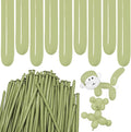 Avocado Green Long Balloons Premium 260 Twisting Balloons Animals Magic by ZBYDNG