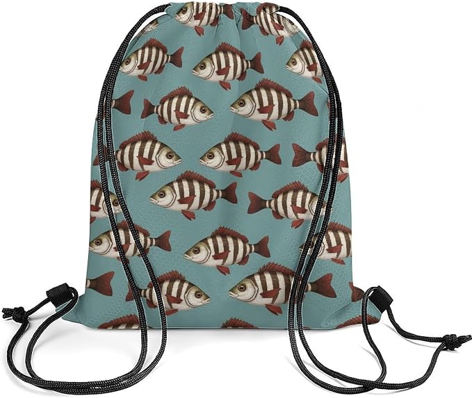 Gym Drawstring Bag Sports Sackpack Waterproof String Backpack - Image 2
