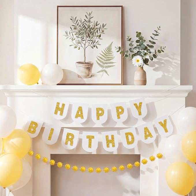 Hahafelt 125 Pcs Make Your Own Banner Kit Personalized Handmade Name Scallop - Image 4