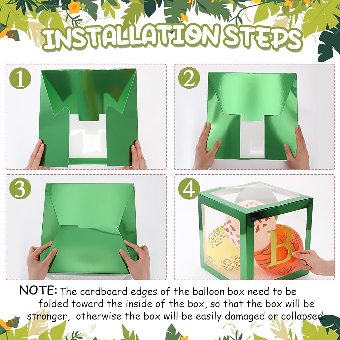 Gejoy Jungle Safari Baby Shower Party Decorations - Image 3