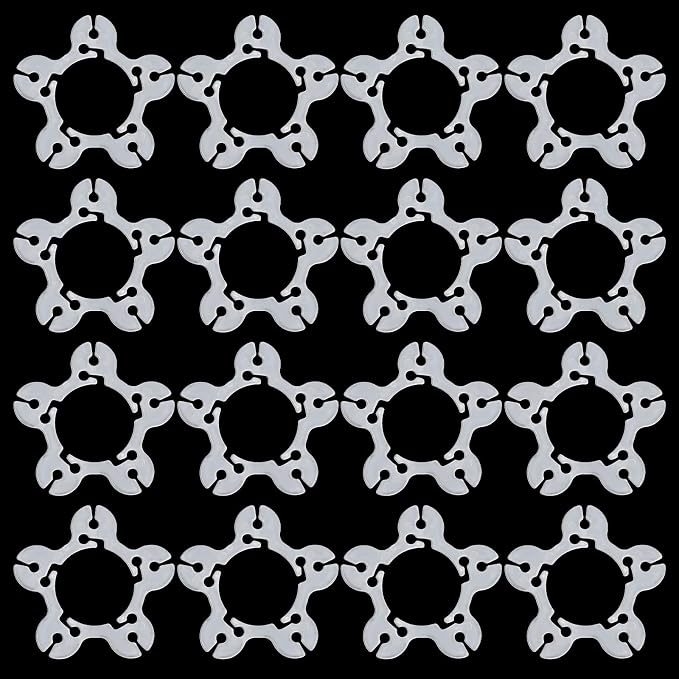 Xindojuz 50 PCS Balloon Clips for Balloon Arch, Plastic BalloonArch Clips by Xinjoduz