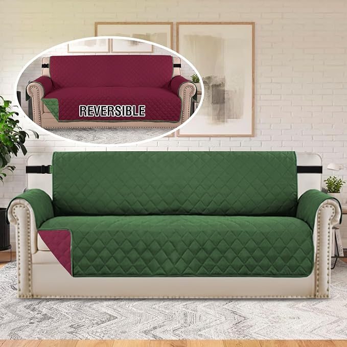 H.VERSAILTEX Reversible Christmas Couch Covers - Image 3