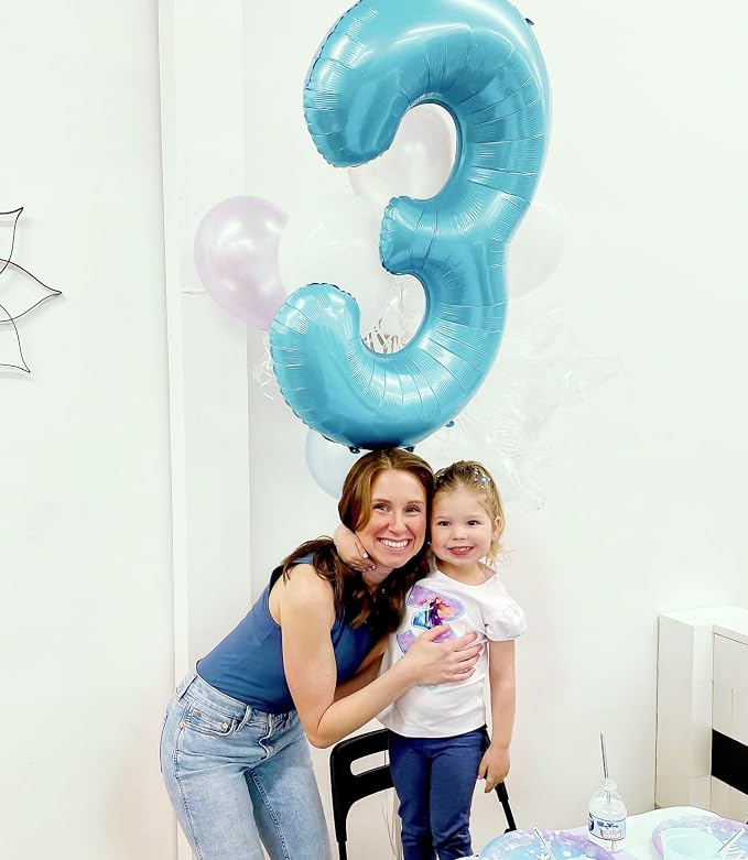 Pastel Blue 4 Balloon - Image 3