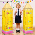 8 Pcs Back to School Balloon Box Decorations Large Pencil Shaped Balloon Boxes by Unknown