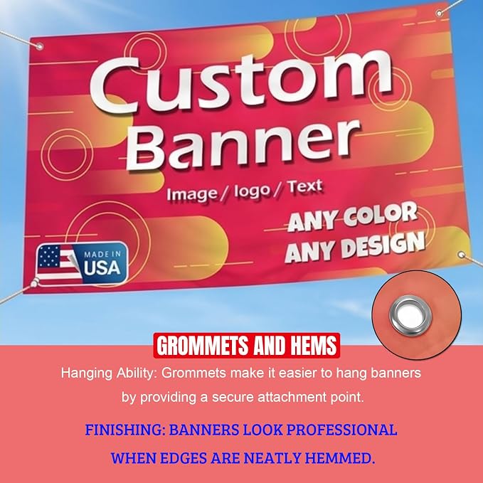 Custom Banner Personalized Backdrop Sign - Image 3