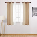 DWCN Ombre Short Sheer Curtains by DWCN