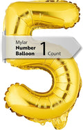 Restaurantware-Balloonify 16 Inch Number Balloon, 1 Digital Party Balloon by Restaurantware