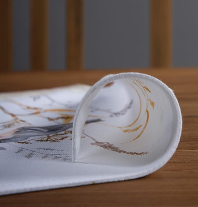 Maison d' Hermine Placemats Set of 4 Reusable 100% Cotton | Cloth Place Mats - Image 7