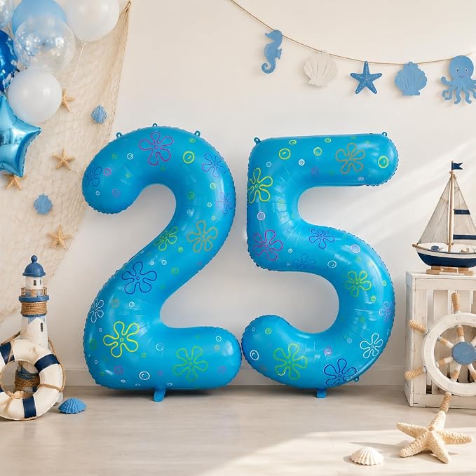 Number 25 DIY Balloon 40 In Cartoon Theme Birthday Decorations | Fun Party - Image 2