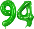 Number 94 Balloons for 94th Birthday Party Decorations, 0-100 Large No.94 by Joycard