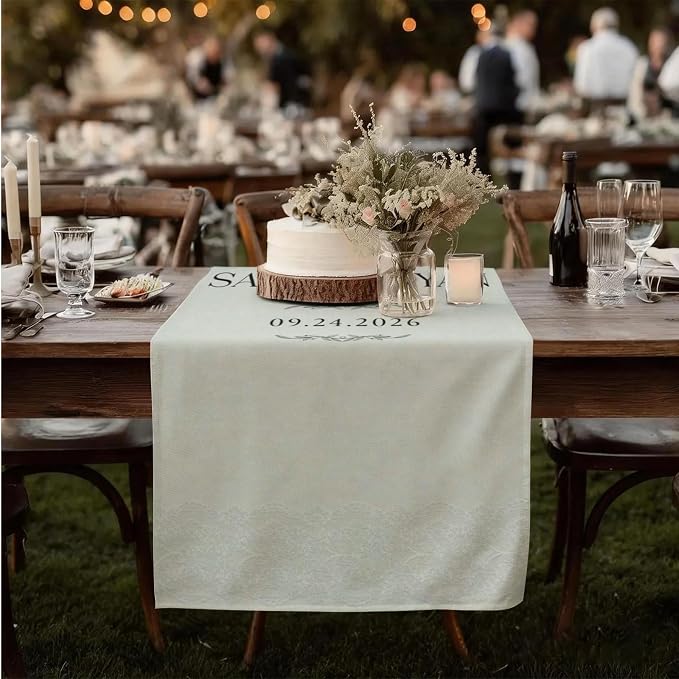 Christian Bible Verse Wedding Linen Wall Tapestry, 1 John 4:19 Scripture Love - Image 6