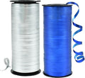 BEISHIDA Blue and Silver Curling Ribbons Balloon String Ribbons by Beishida