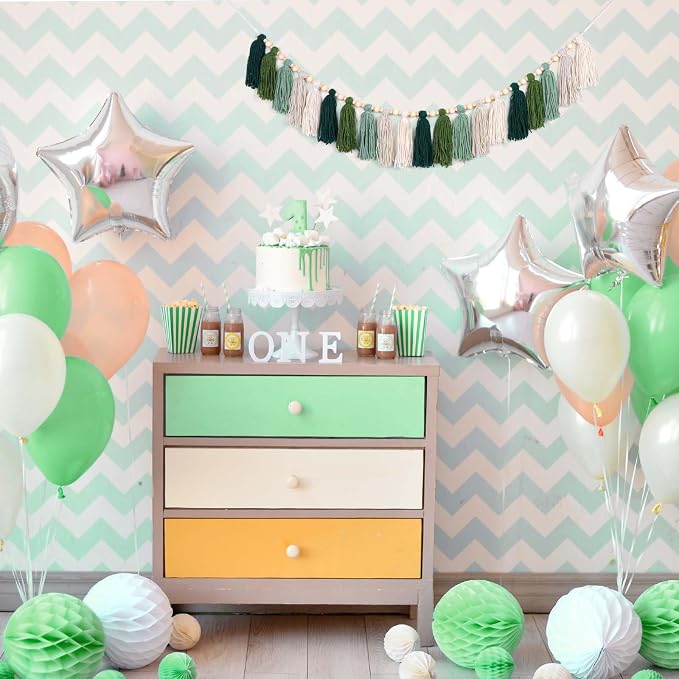 GIAUMA Green Tassel Garland - Image 2