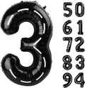 Line 3 Balloon - Number Balloon 40 Inch, 3st Line Birthday Decorations | Giant by IWERP