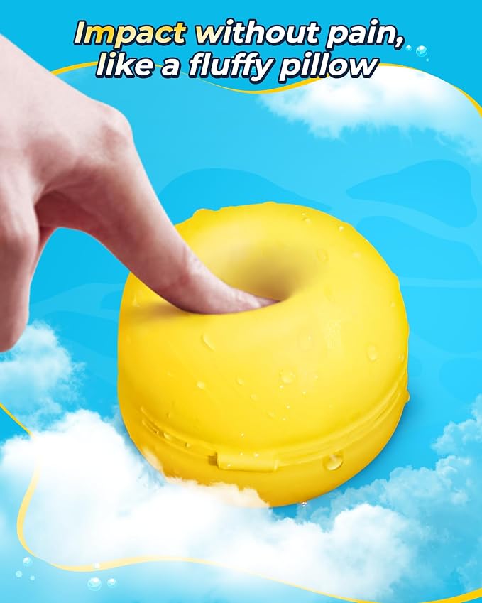 SOPPYCID Water Balloons Reusable Splash Ball, Latex-free Water Bomb Pool Toys - Image 3