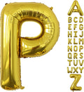 Letter Balloons Gold Party Balloon by United-UnicornsParty
