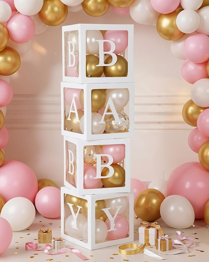 Seenelling 4 Pcs Balloon Boxes by Seenelling