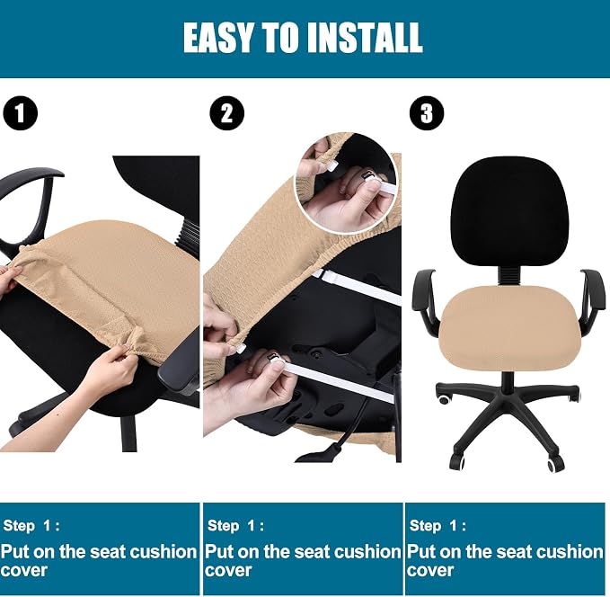 Smiry Office Computer Chair Seat Covers - Image 7