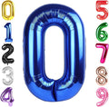 40 Inch Navy Blue Number 0 Balloon, 0th Birthday Party Decorations | 40 Inch by Hadoife