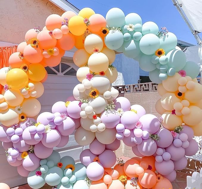 12 Inch Pastel Yellow Balloons, Baby Shower, Graduate Party Decorations - Image 7