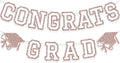 Congrats Grad Banner Graduation Party Banner Decoration Hanging Garland High by Unknown