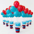 Civaner 6 Set 250th Anniversary Balloon Stands Centerpieces Table Decoration by Civaner