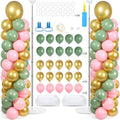 2 Sets Adjustable Balloon Column Stand Kit by Naozinebi