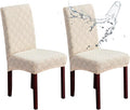 Waterproof Dining Chair Covers Set of 2 Parsons Chair Slipcovers | Double by Genina