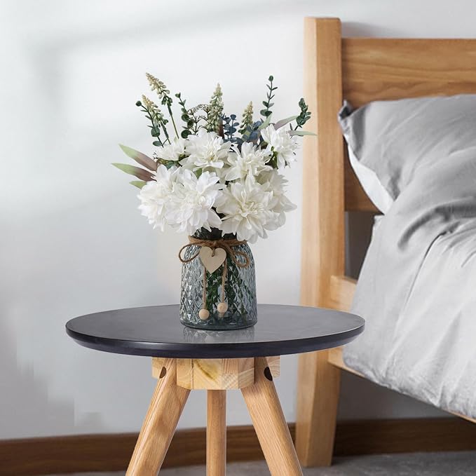Leftover Fake Flowers in Vase, Fake Plant and Faux Flowers - Image 5