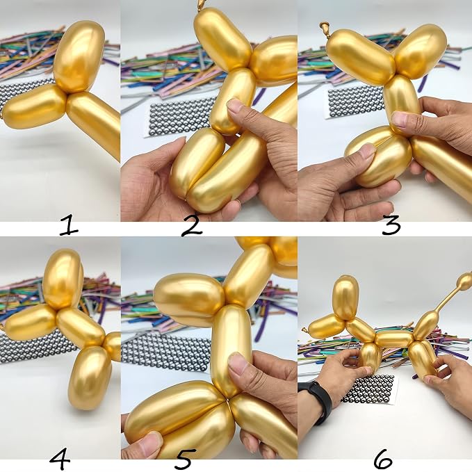 LXZFCRG 100pcs 260 Long Balloons Kit - Image 8