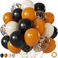 Orange and Black Balloon for Halloween Graduation Birthday Party Decoration | by JOYFLOAT