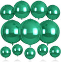 Biapian 12Pcs Emerald Green Round Balloons Foil, Large Metallic Green Balloons by BIAPIAN