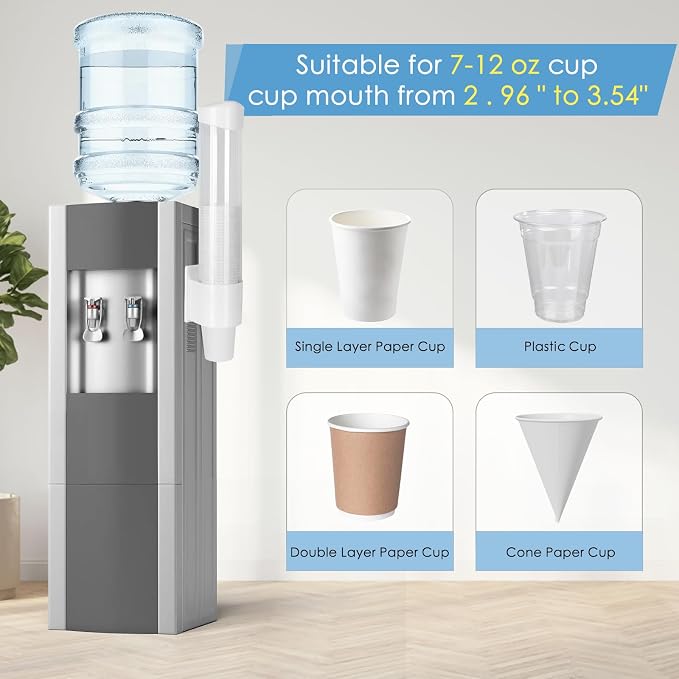 Cup Dispenser Holder for 7oz - 12oz Paper Plastic Cups - Image 4