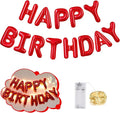 CANREVEL Happy Birthday Banner Decorations + Sign Balloons, by CANREVEL