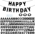116 Pcs DIY Glitter Customizable Banner Kit Custom Banner Including 111 Letters by ZJWZSLI