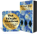 Zero Waste USA - DISPENSE-ART™ Roll Bag Dispenser & Sign - Starry Night | by ZEROWASTEUSA