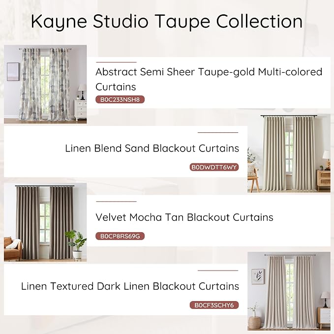 Kayne Studio Blue Tan Boho Geo Rod Pocket Semi Sheer Curtains 95 Inch Long | - Image 7
