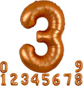 TONIFUL 40 Inch Orange Large Numbers Balloon 0-9 Birthday Party Decorations by TONIFUL