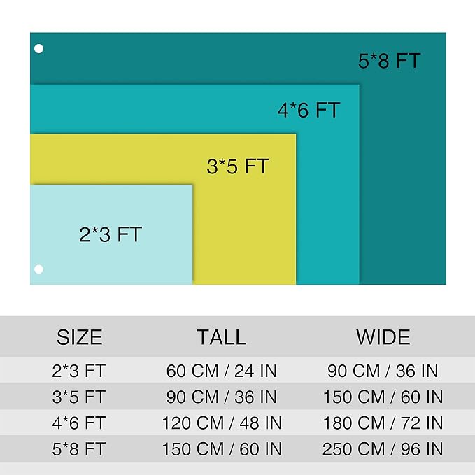 Super Big Custom Flag 8x13FT12x20FT···20x33FT 30x50FT Personalized Outdoor - Image 6