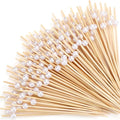 Reallnaive 300 Pcs Cocktail Pick Pearl Fancy Toothpick by Unknown