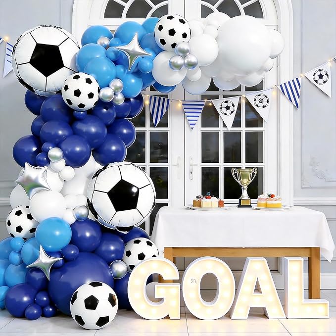 Soccer Balloon Garland Arch Kit - Image 7
