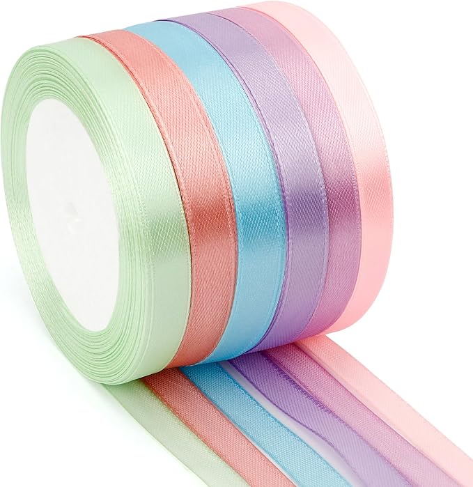 Pastel Ribbon Set Easter Ribbon Set Graduation Ribon Rainbow Class of 2025 by OALCQ