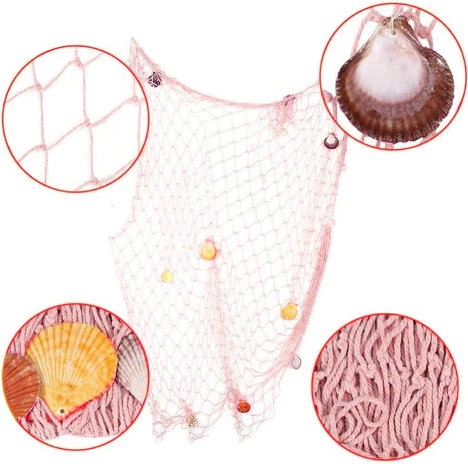 Nature Fish Net Wall Decoration - Image 4