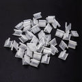 100Pcs Transparent V-Shaped Sealing Balloon Clips by Unknown